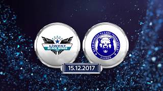 Erste Bank Eishockey Liga 201718 28 Runde Black Wings Linz  KHL Medvescak Zagreb 43 nP [upl. by Ociral217]