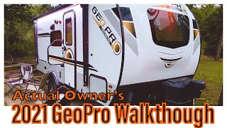 Rockwood RV Geopro 19BH Owners Walkthrough [upl. by Constantine]