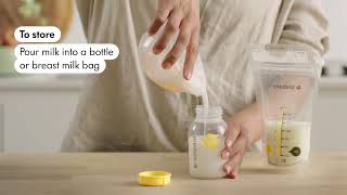 How to Finish amp Store  New Medela Freestyle™ Hands Free [upl. by Enoval]