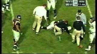 2002 WVU vs Virginia Tech James Davis [upl. by Assyram391]