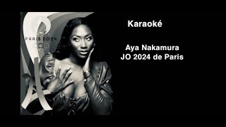 KARAOKE AYA NAKAMURA  JO 2024 Pookie  For me formidable  Djadja [upl. by Savell]