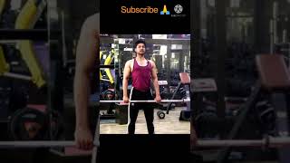 back exercises with barbell rod  barbell rod back workout at home [upl. by Baal150]