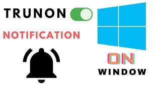 How to turn on Notifications on Windows Computer [upl. by Friedman]