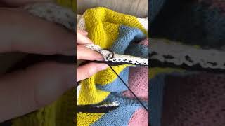 Knitting Tutorial  How to apply the Bickford invisible seam [upl. by Nostaw]