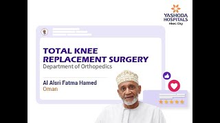 Total Knee Replacement Surgery  Bilateral Total Knee Replacement  Yashoda Hospitals Hyderabad [upl. by Lecia]