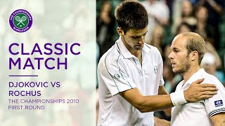 Novak Djokovic vs Olivier Rochus  Wimbledon 2010 first round  Full Match [upl. by Argella]