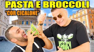 IN CUCINA CON CICALONE🥦  pasta e broccoli ignorante [upl. by Fernald]