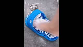 Foot Washing Brush Foot Scrub Foot Scrub Massager Cleaner [upl. by Ferguson]