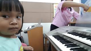 Mobil Honky  Melody Purba music class  Yamaha Music Course [upl. by Veta525]