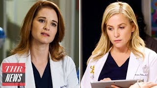 Greys Anatomy Jessica Capshaw Sarah Drew to Exit After Season 14  THR News [upl. by Eile]