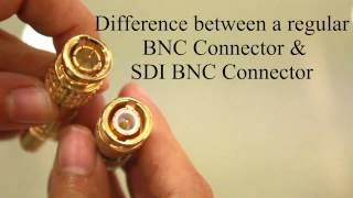 How to use HD SDI BNC Connectors for HD SDI Digital Cable [upl. by Isaac]