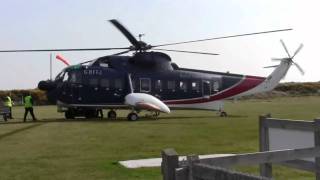 Tresco heliport operations [upl. by Stanton]