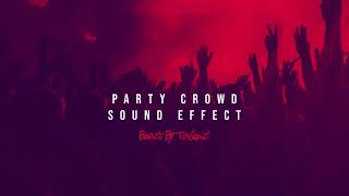 PARTY CROWD BACKGROUND NOISE  SOUND EFFECT FREEDOWNLOAD [upl. by Grania]