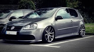 Golf 5 V R32 F Town loud flap exhaust Sound Klappenauspuff [upl. by Nnylacissej512]