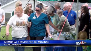 Memorial Service for Bo Mozingo [upl. by Snashall]