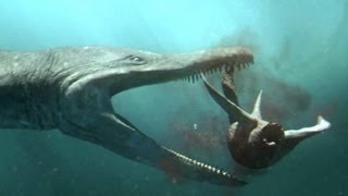 Predator X hunts in deep water  Planet Dinosaur  BBC [upl. by Agate558]