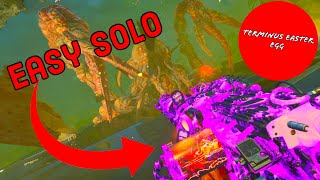 Easy Solo “Terminus” Easter Egg Guide Black Ops 6 Zombies [upl. by Adniram]