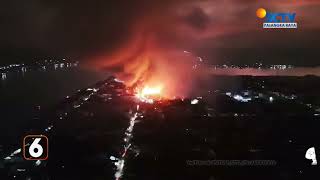 KAPUAS  HOTEL DANAU MARE LUDES TERBAKAR [upl. by Odarbil]