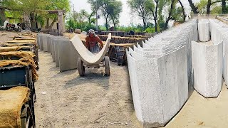 Manufacturing Segment Process of Making Concrete Segment inside Factory With Amazing Work [upl. by Burnsed414]