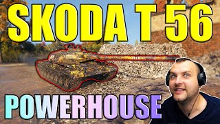 DOMINATING with ŠKODA T 56 in World of Tanks [upl. by Raimondo]