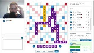 Scrabble game with commentary no275 [upl. by Nevek338]