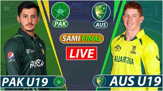 U19 World Cup Live Pakistan v Australia U19 Live  PAK U19 vs AUS U19 Live Commentary  1st Innings [upl. by Stoddart]