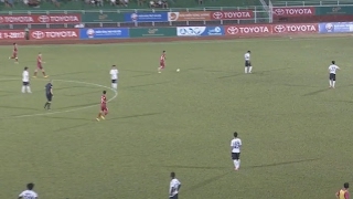 Vietnamese football team refuse to continue playing after controversial penalty [upl. by Yennep]