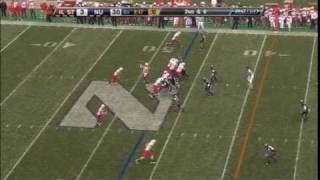 Northwestern Wildcats Football 2010 Season Highlights [upl. by Akalam407]