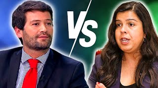 ANDRÉ VENTURA VS INÊS SOUSA REAL  DEBATE LEGISLATIVAS 2024 [upl. by Notloc]