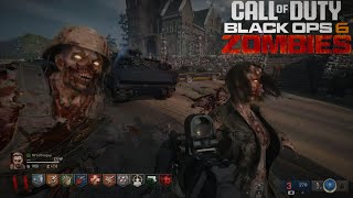 BO6 Zombies Liberty Falls  First Ever match and I didn’t do so hot [upl. by Eelarat793]