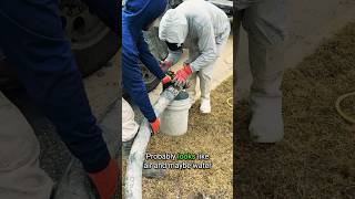 🔧 Cleaning Concrete Hoses How To 🚰 concrete maintenance [upl. by Mloc757]