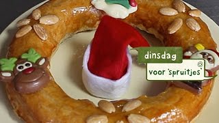 La Place  Dinsdag voor spruitjes Amandel Kerstkrans maken [upl. by Oates]