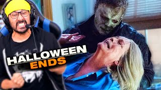 HALLOWEEN ENDS TRAILER REACTION Michael Myers  Jamie Lee Curtis  Blumhouse [upl. by Alo]