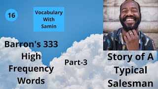 Learn English Vocabulary Story of A Typical Salesman vocabularywithsamin [upl. by Josephine]