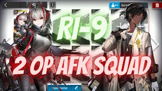 Arknights RI9  2 Op AFK squad clear [upl. by Schroeder]