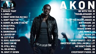 Akon  Best Songs Collection 2023  Greatest Hits Songs of All Time  Music Mix Playlist 2023 [upl. by Auqenaj]