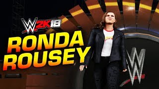 COMO DESCARGAR A RONDA ROUSEY EN WWE 2K18  TUTORIAL [upl. by Ariela]