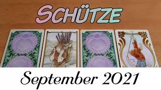 ♐SCHÜTZE  September 2021🍁SternzeichenOrakel  Tarot [upl. by Obed69]