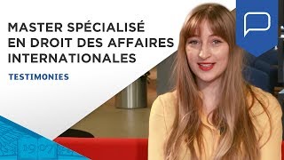 Master Spécialisé en Droit des Affaires Internationales  témoignages  ESSEC Testimonies [upl. by Ringo918]