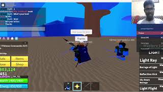 Blox fruits roblox Defeated fisherman Boss lvl 450 [upl. by Naesad]