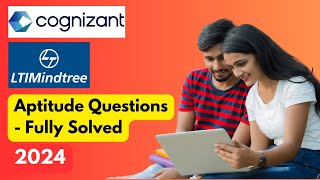 Cognizant LTI Mindtree Previous Year Aptitude Questions  2024  Fully solved [upl. by Alesi]