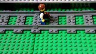 Lego Train Crash 76 [upl. by Herstein432]