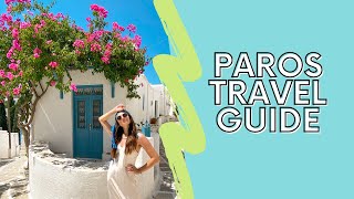 THE COOLEST ISLAND IN GREECE PAROS  Mom Daughter Travel Vlog [upl. by Carmine]