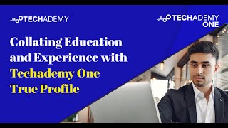 Collating education amp experience with T1 True Profile [upl. by Ultan]