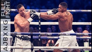 Full Fight  Anthony Joshua Vs Joseph Parker UD [upl. by Bringhurst124]