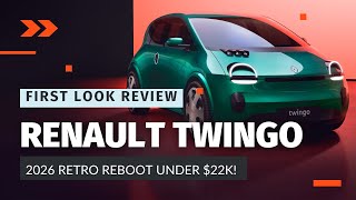 2026 Renault Twingo Electric Revolution Under 22K  HyperEfficient City Car Unveiled [upl. by Blair]