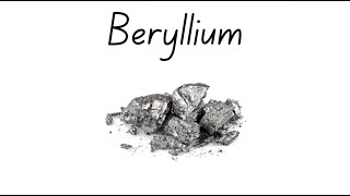 Beryllium Explained in 1 Minute [upl. by Bouchier]