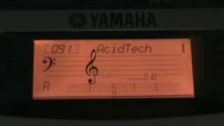 Yamaha PSR260  Acid Tech [upl. by Nroht368]