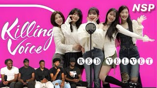 RED VELVET 레드벨벳 Dingo Killing Voice  Reaction [upl. by Aerdma]