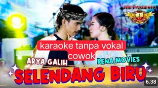 selendang biru  karaoke tanpa vokal cowok [upl. by Baumann]